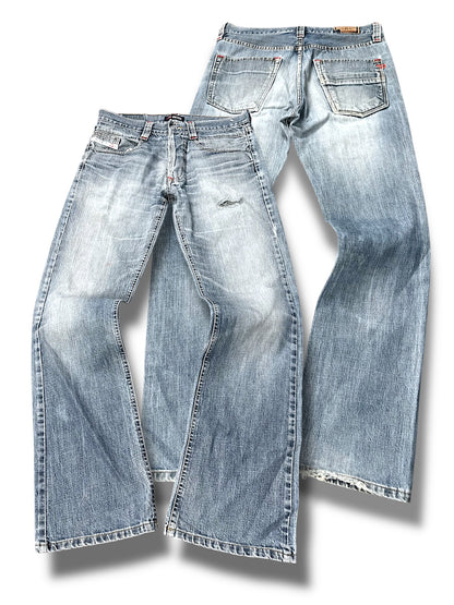 Vintage Diesel Y2K Flared Jeans (L)