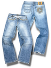 Vintage Versace Y2K Flared Jeans (S)