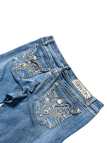 Vintage L.A Idol Y2K Bootcut / Flared Damenjeans (L)
