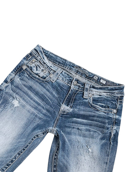 Vintage Miss Me Low Waist Bootcut Damenjeans (M)