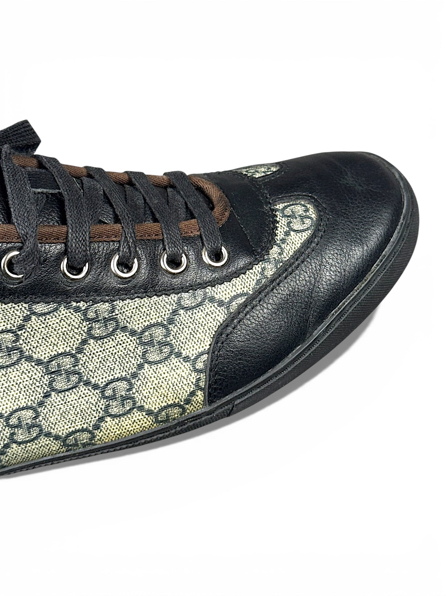 Vintage Gucci Canvas Low-Top Schuhe (42,5)