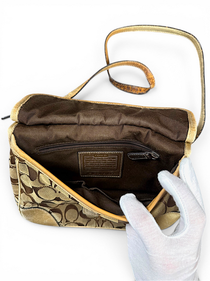 Vintage Coach Y2K Damentasche