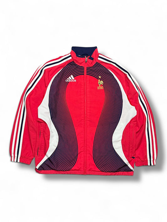 Vintage Adidas Frankreich Trainingsjacke (L)