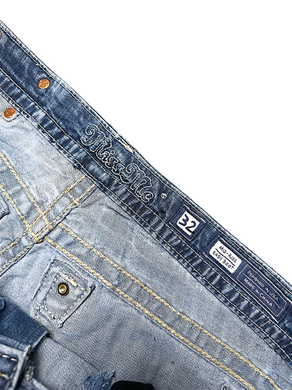 Vintage Miss Me Y2K Flared Damenjeans (L)