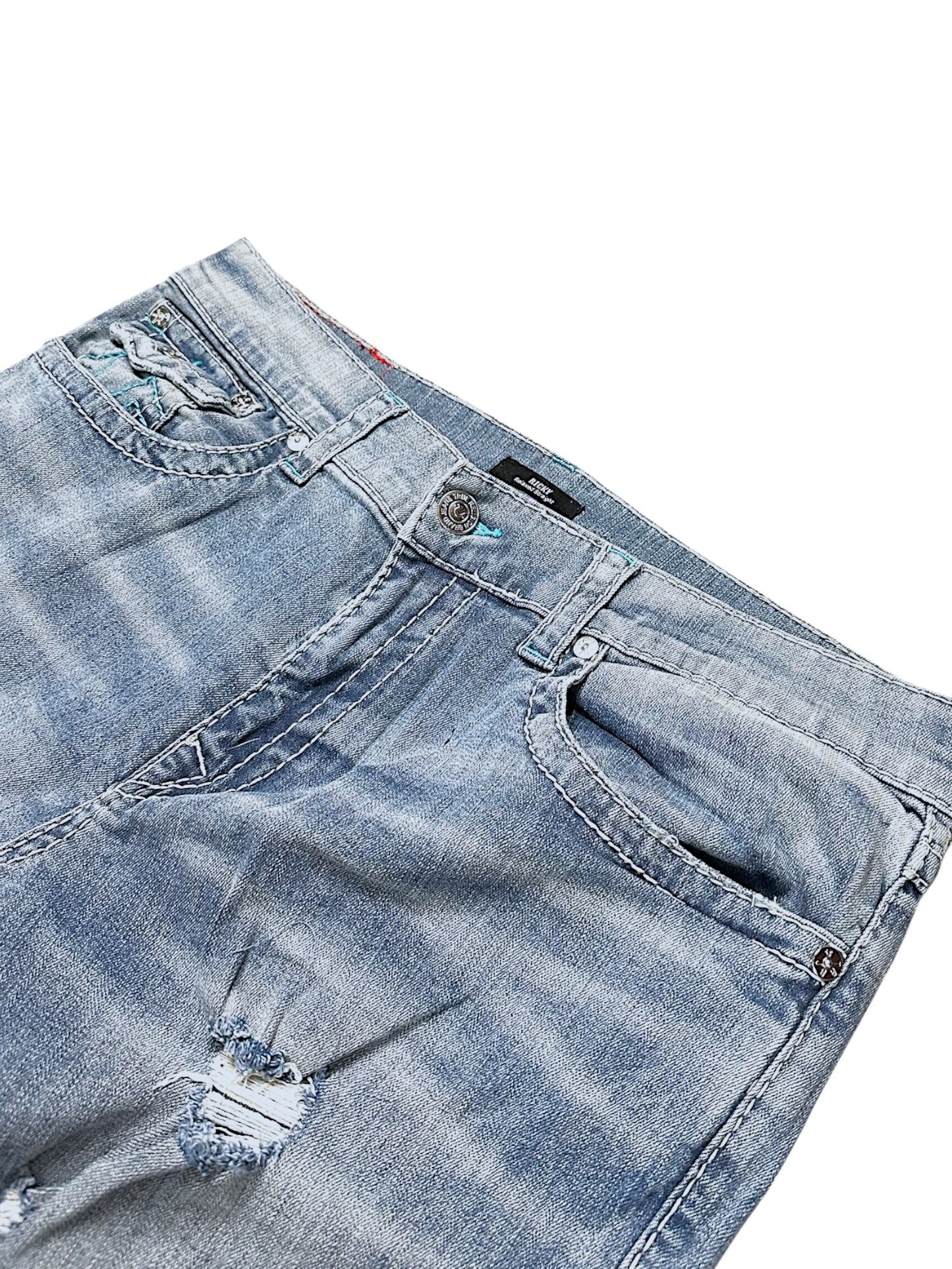 Vintage Y2K True Religion Straight Leg Jeans (XL)