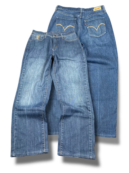 Vintage Levi's Bootcut Jeans Dame (S)