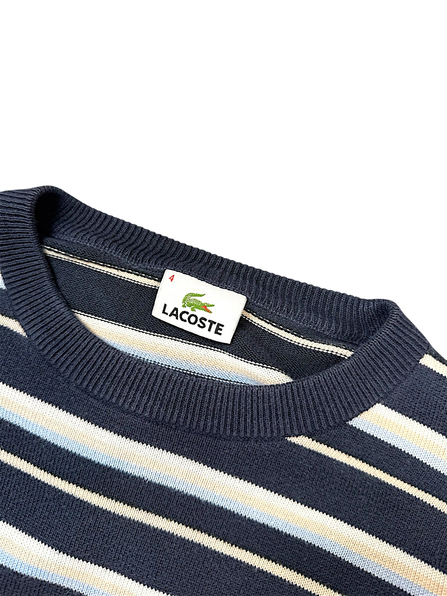 Vintage Lacoste Y2K Strickpullover (M)