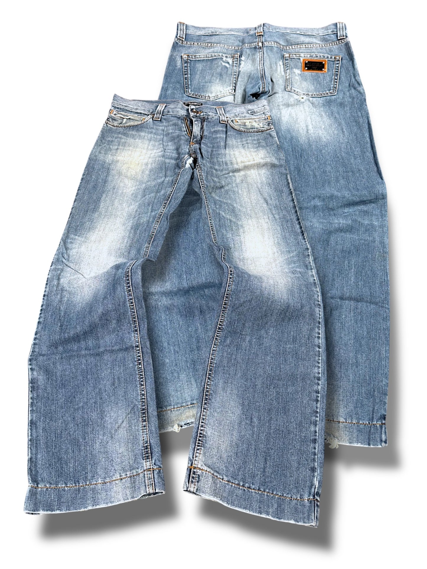 Vintage Dolce & Gabbana Y2K Straight Leg Jeans (M)
