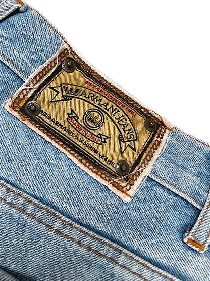 Vintage Armani Straight Leg Jeans (L)