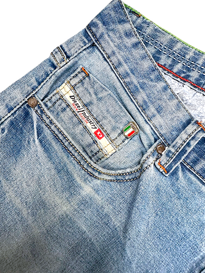 Vintage Diesel Y2K Straight Leg Jeans (XL)