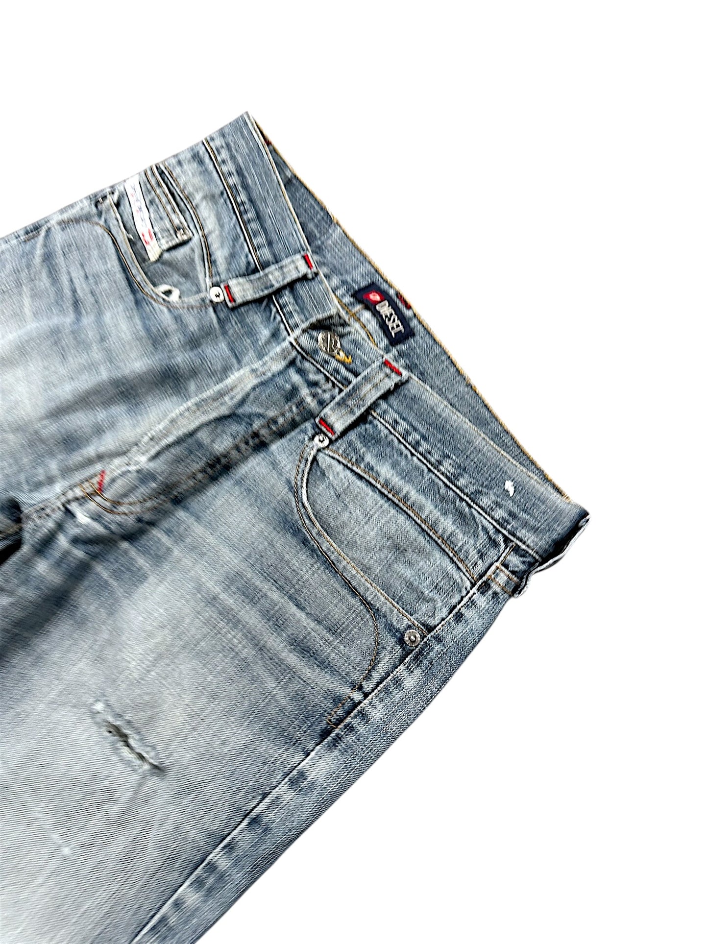 Vintage Diesel Y2K Flared Jeans (L)