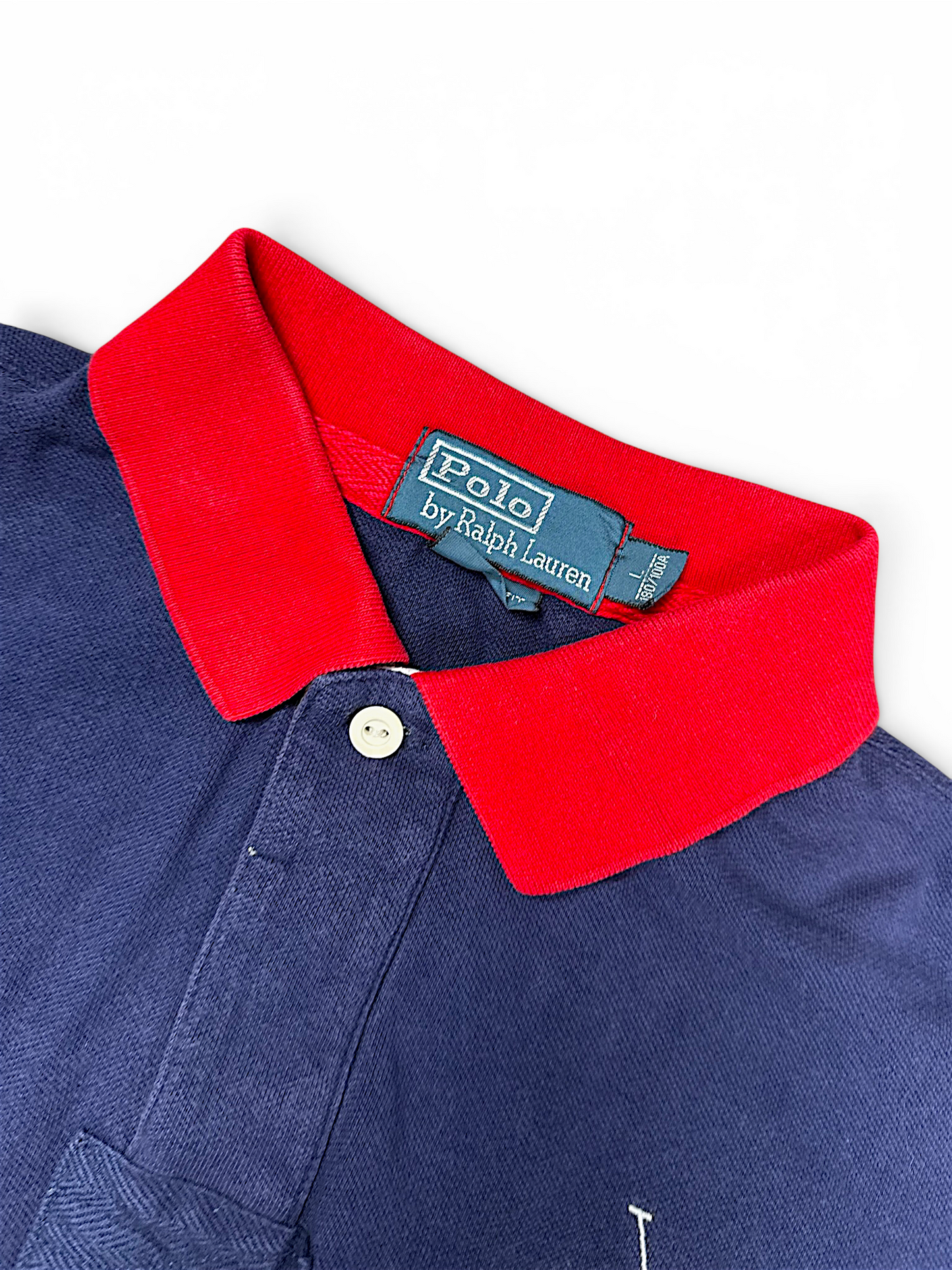 Vintage Ralph Lauren Y2K Polo „PRL Club“ (L)