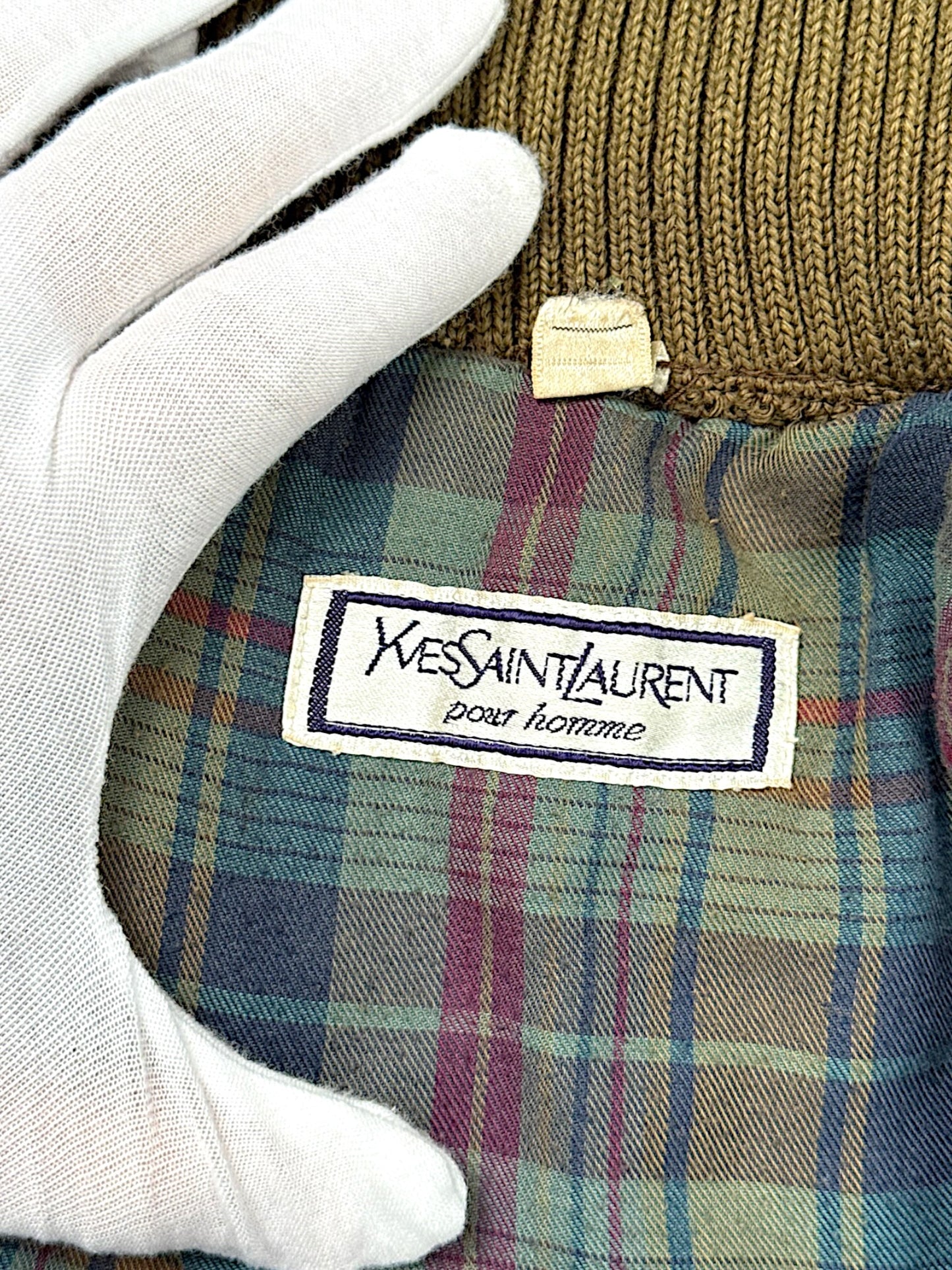 Vintage Yves Saint Laurent Y2K Übergangsjacke (XL)