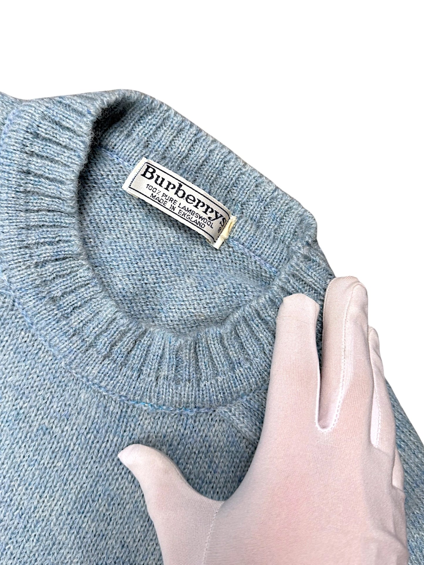 Vintage Burberry Wollpullover (XL)