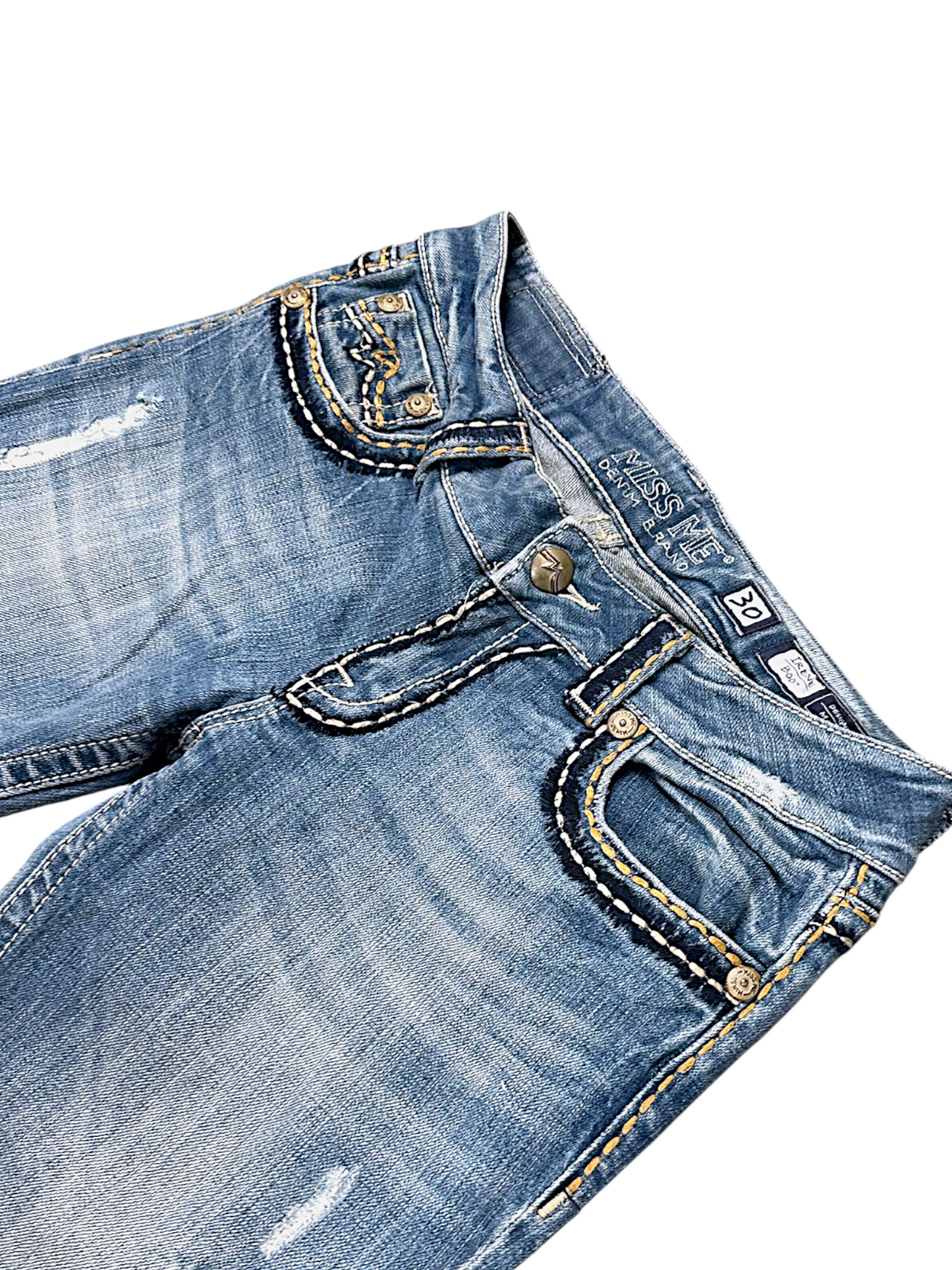 Vintage Miss Me Y2K Bootcut / Flared Damenjeans (M)