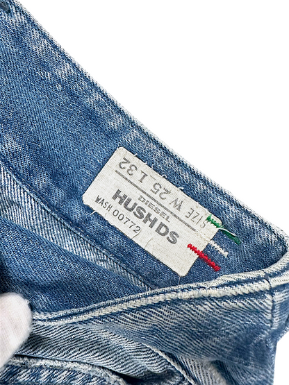 Vintage Diesel Low Waist Bootcut / Flared Damenjeans „HUSHDS“ (S)