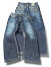 Vintage Rock Revival y2k Jeans (L)