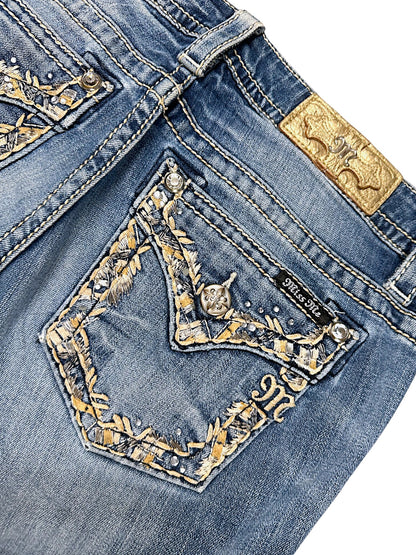 Vintage Miss Me Y2K Bootcut / Flared Damenjeans (L)