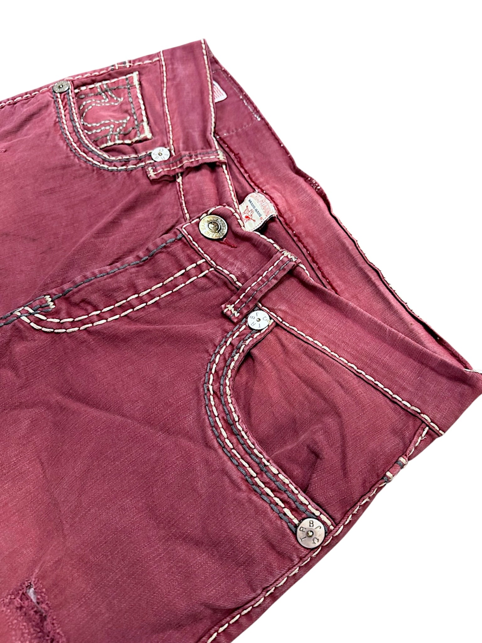 Vintage True Religion Y2K Baggy Chino Hose (M)