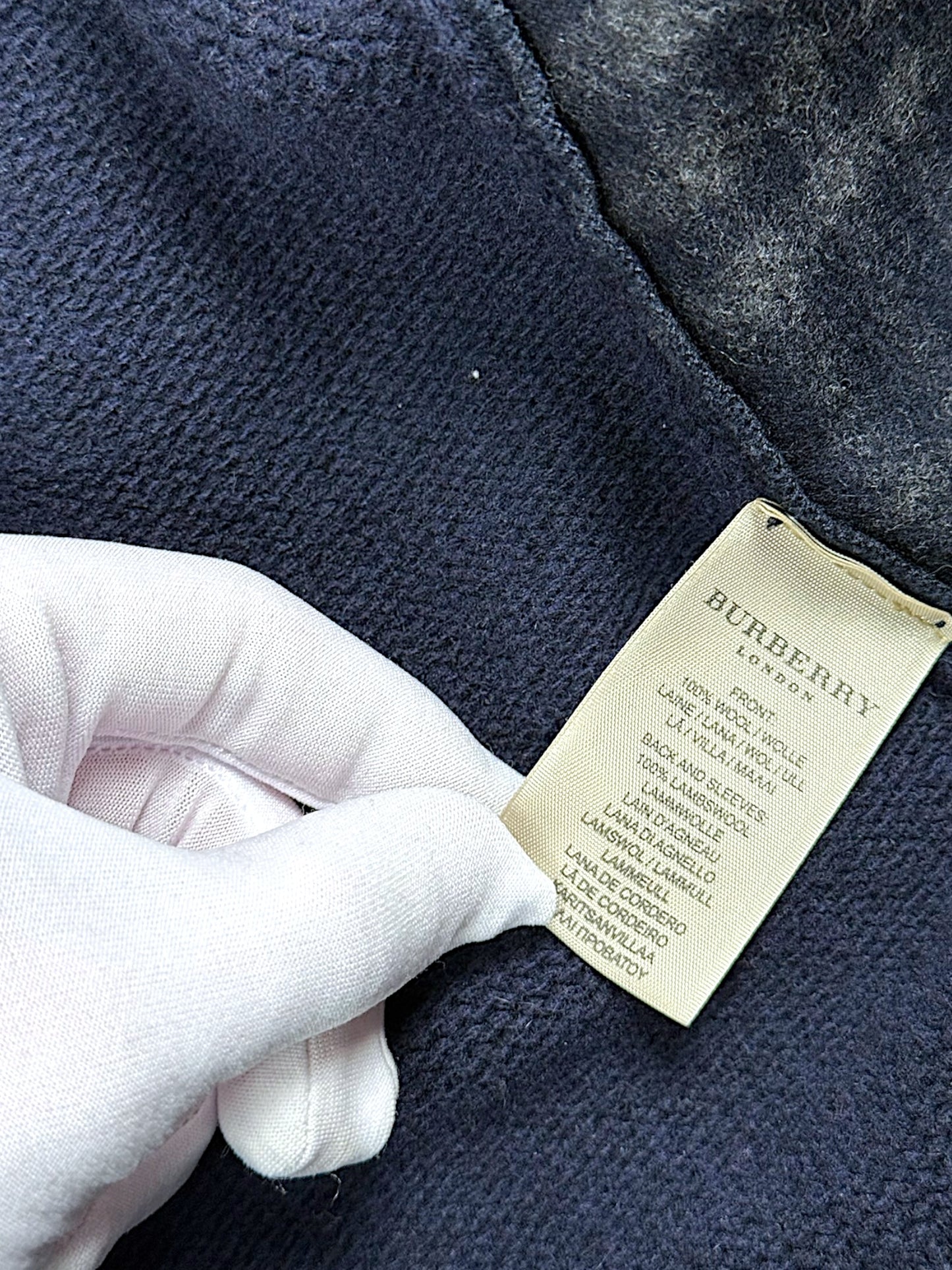 Vintage Burberry Wollpullover (M)