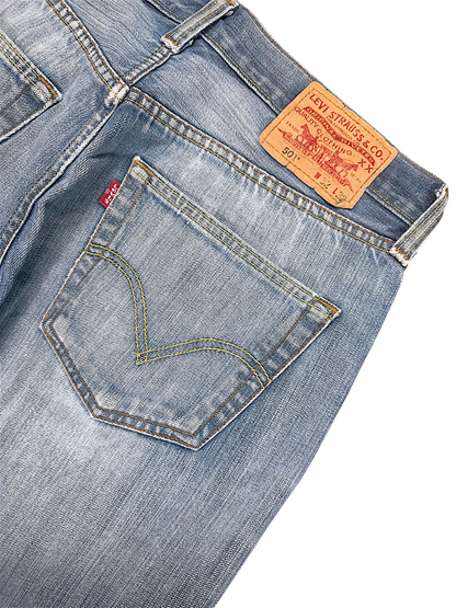Vintage Levi’s Y2K Straight Leg Jeans „501“ (M)