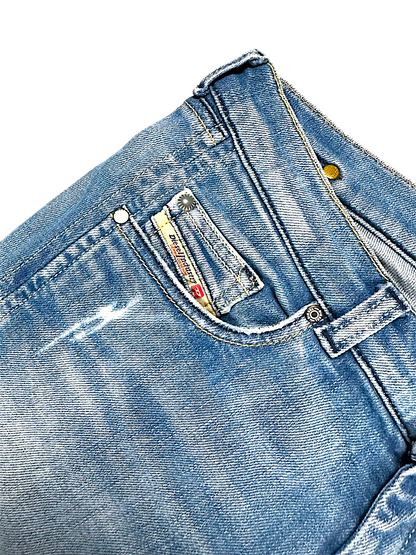 Vintage Diesel Low Waist Bootcut Damenjeans „DOOZY“ (M)