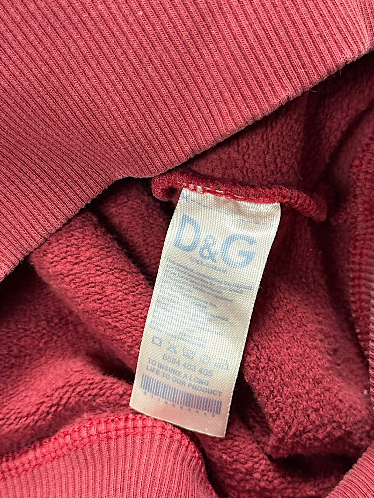 Vintage Dolce & Gabbana Y2K Zip-Pullover (M)
