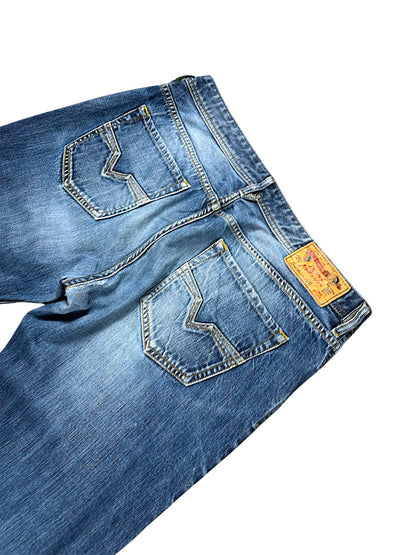 Vintage Diesel Y2K Straight Leg Jeans (L)