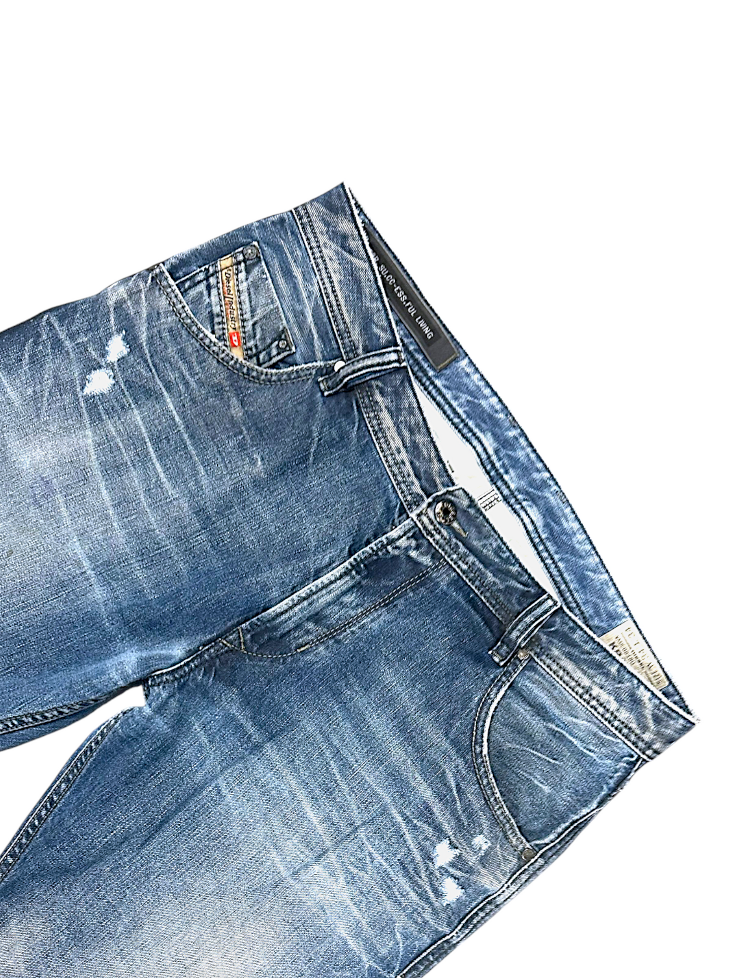 Vintage Diesel Y2K Straight Leg Jeans (XL)