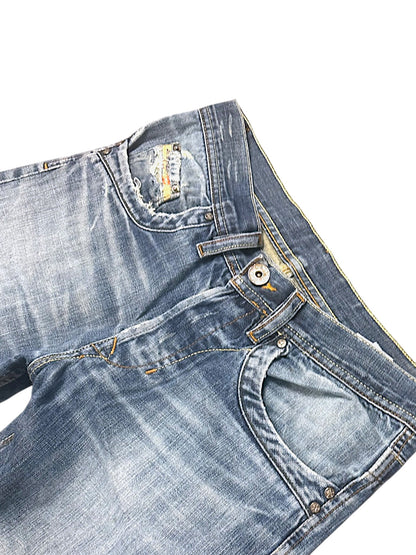 Vintage Diesel Y2K Flared Jeans (M)