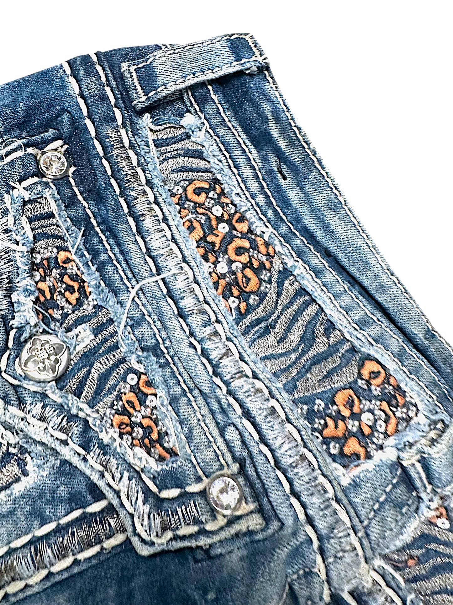 Vintage Miss Me Y2K Bootcut / Flared Damenjeans (S)