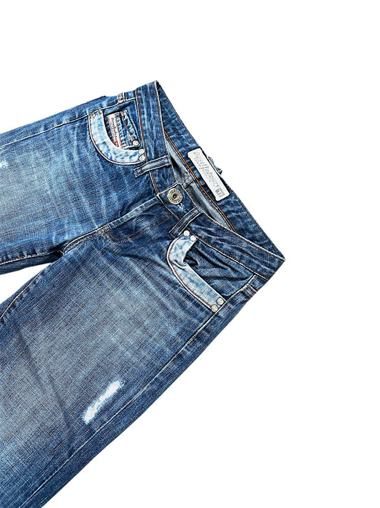 Vintage Diesel Y2K Flared Damenjeans (M)
