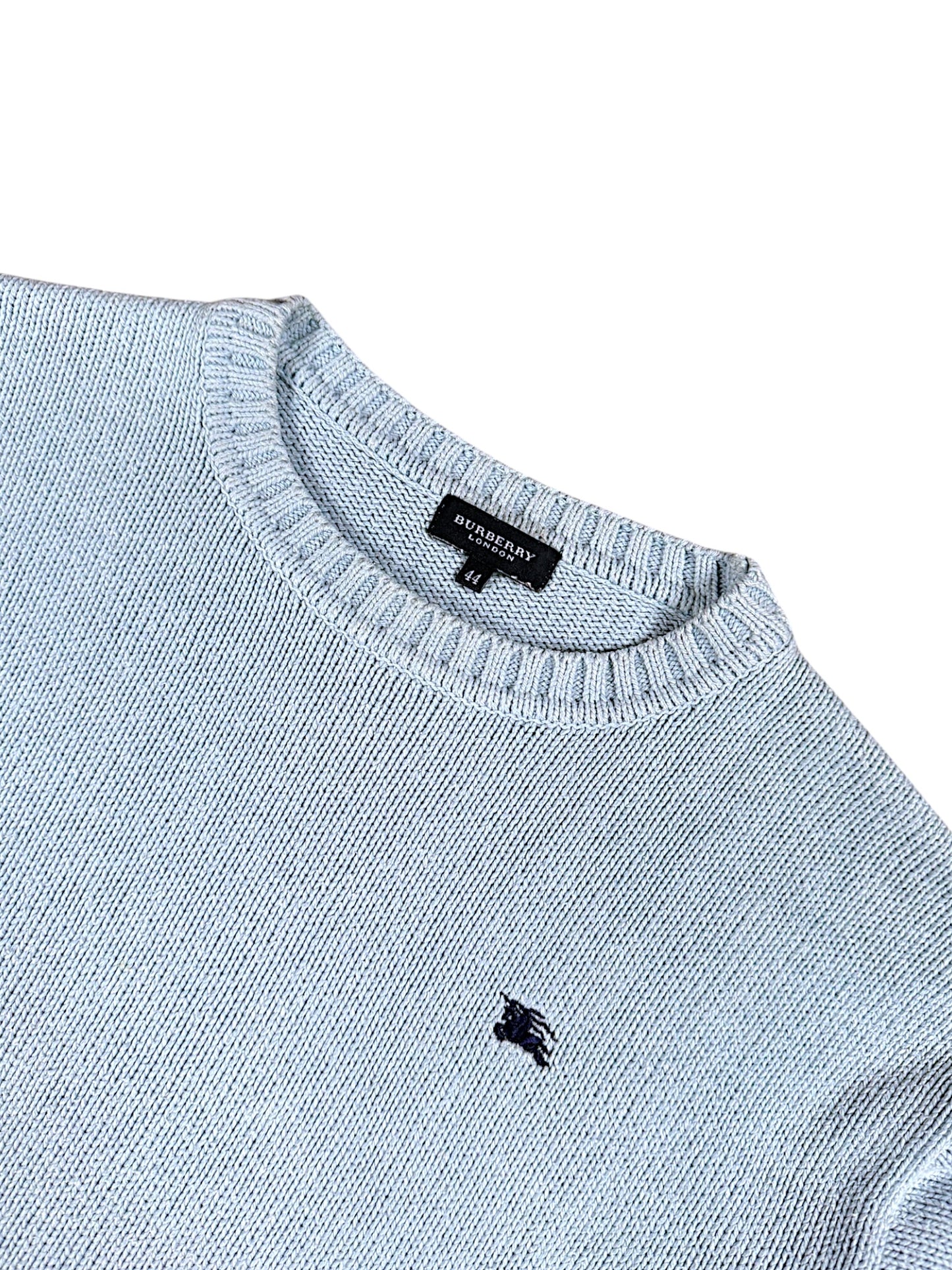 Vintage Burberry uldtrøje til kvinder (M)