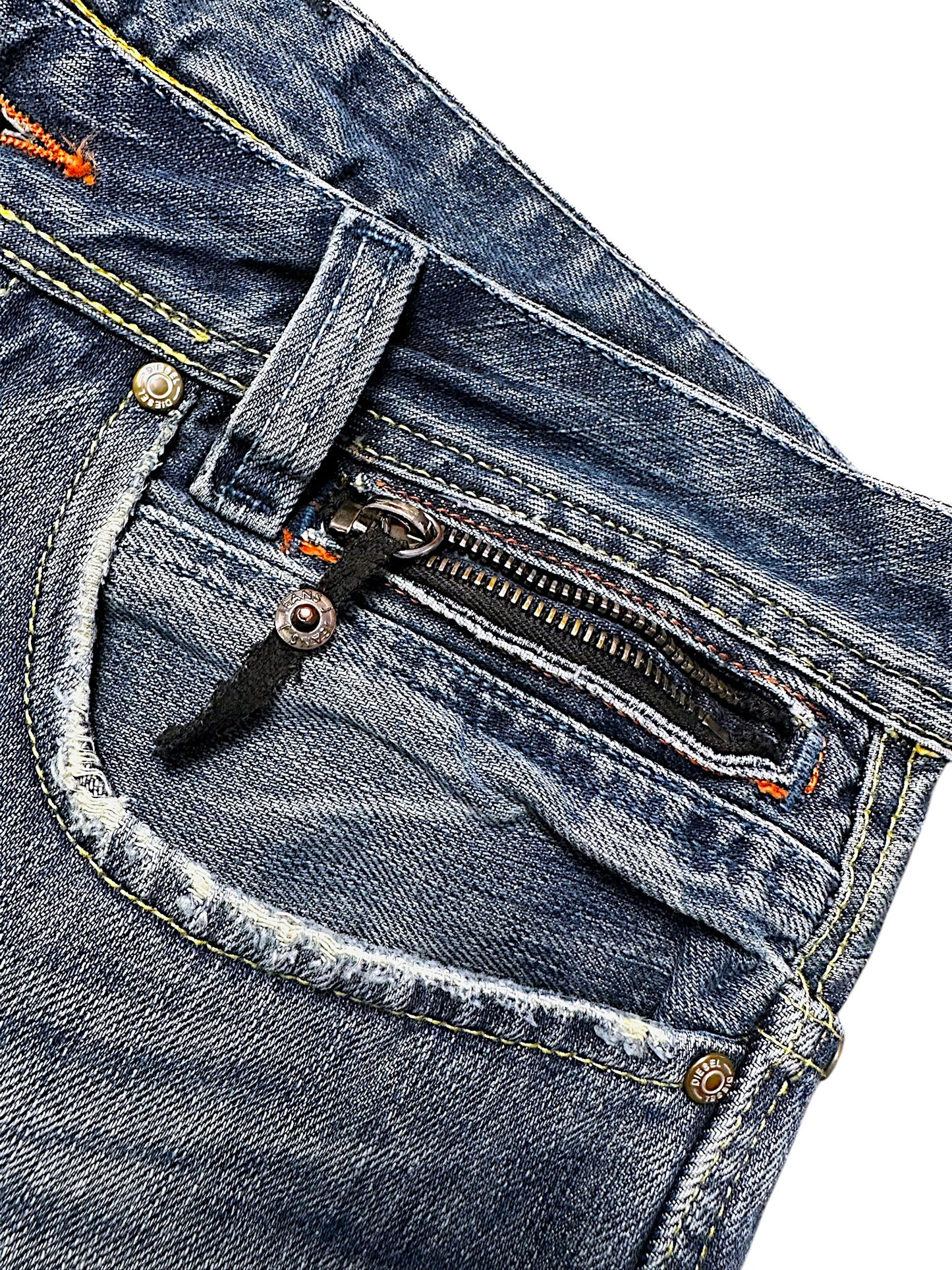 Vintage Diesel Y2K Straight Leg Jeans (S)