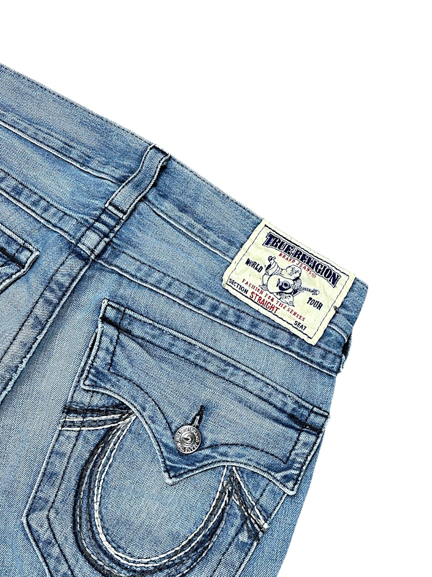 Vintage True Religion Y2K Straight Leg Jeans (S)