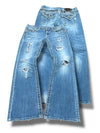 Vintage Miss Me Y2K Low Waist Bootcut / Flared Women's Jeans (M)