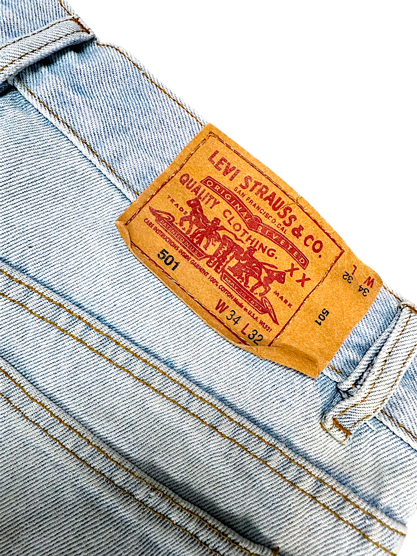 Vintage Levi’s Straight Leg Jeans „501“ (L)