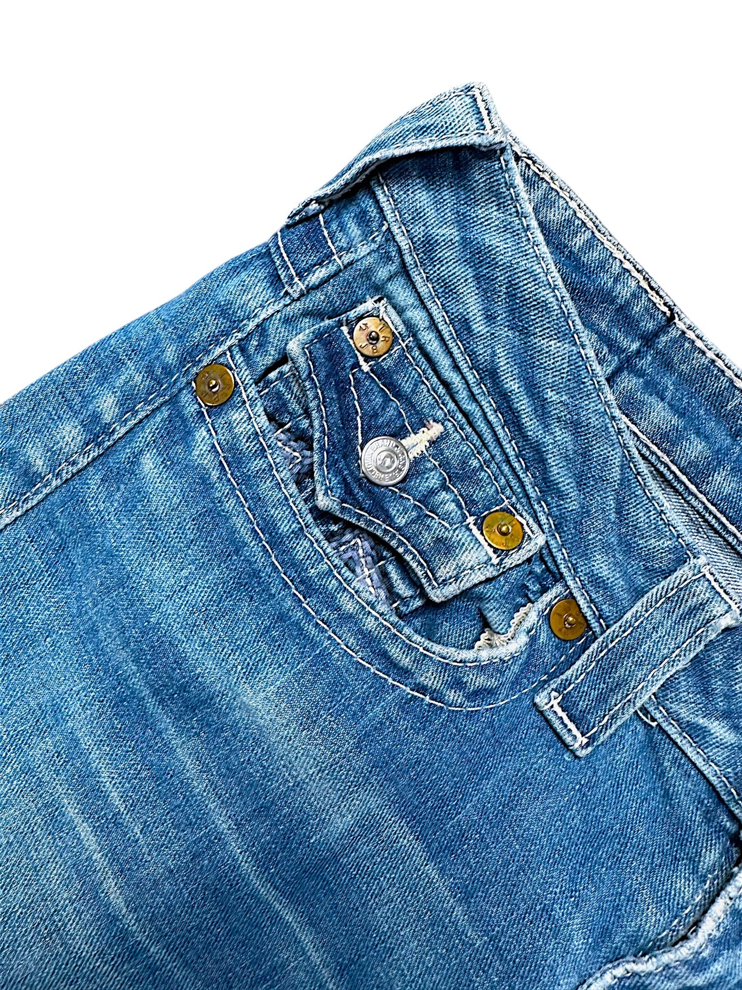 Vintage True Religion Y2K Flared Jeans (M)