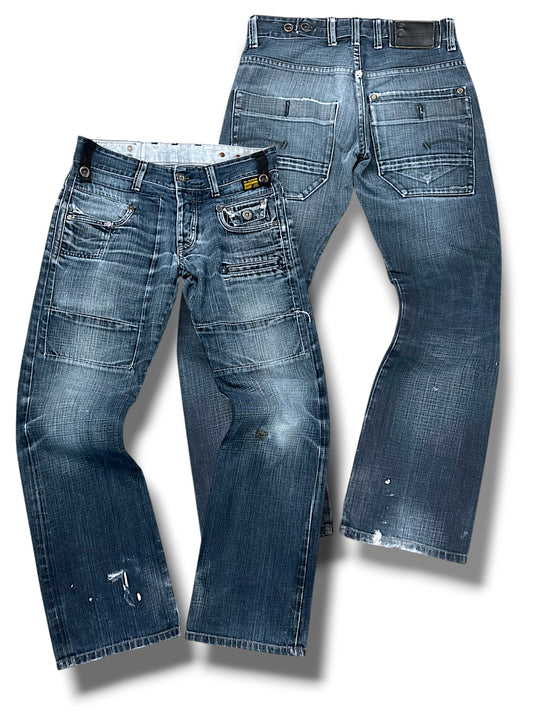 Vintage G-Star Y2K Straight Leg Jeans (M)