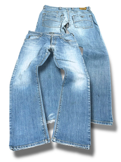 Vintage Armani Straight Leg Jeans (M)