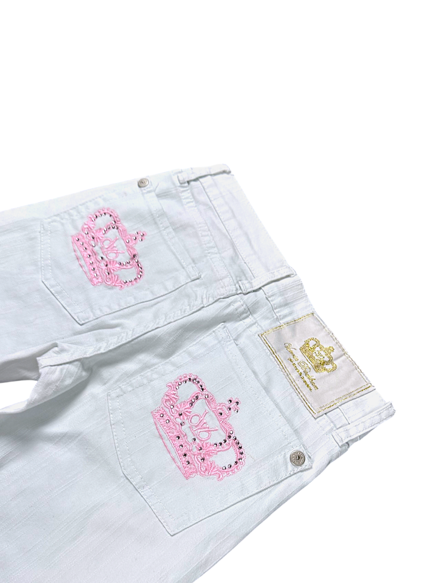 Vintage Victoria Beckham Y2K Low Waist Bootcut Damenjeans (S)