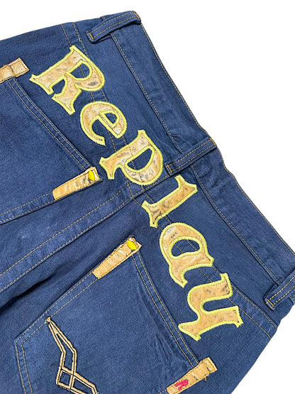 Vintage Replay Y2K Straight Leg Jeans (M)