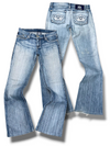 Vintage Victoria Beckham Y2K Low Waist Flared Damenjeans (L)