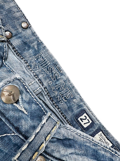 Vintage Miss Me Y2K Low Waist Bootcut / Flared Damenjeans (M)