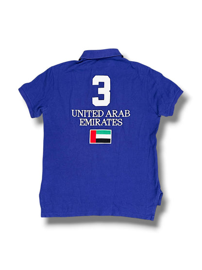 Vintage Ralph Lauren Y2K „UAE“ Polo (M)