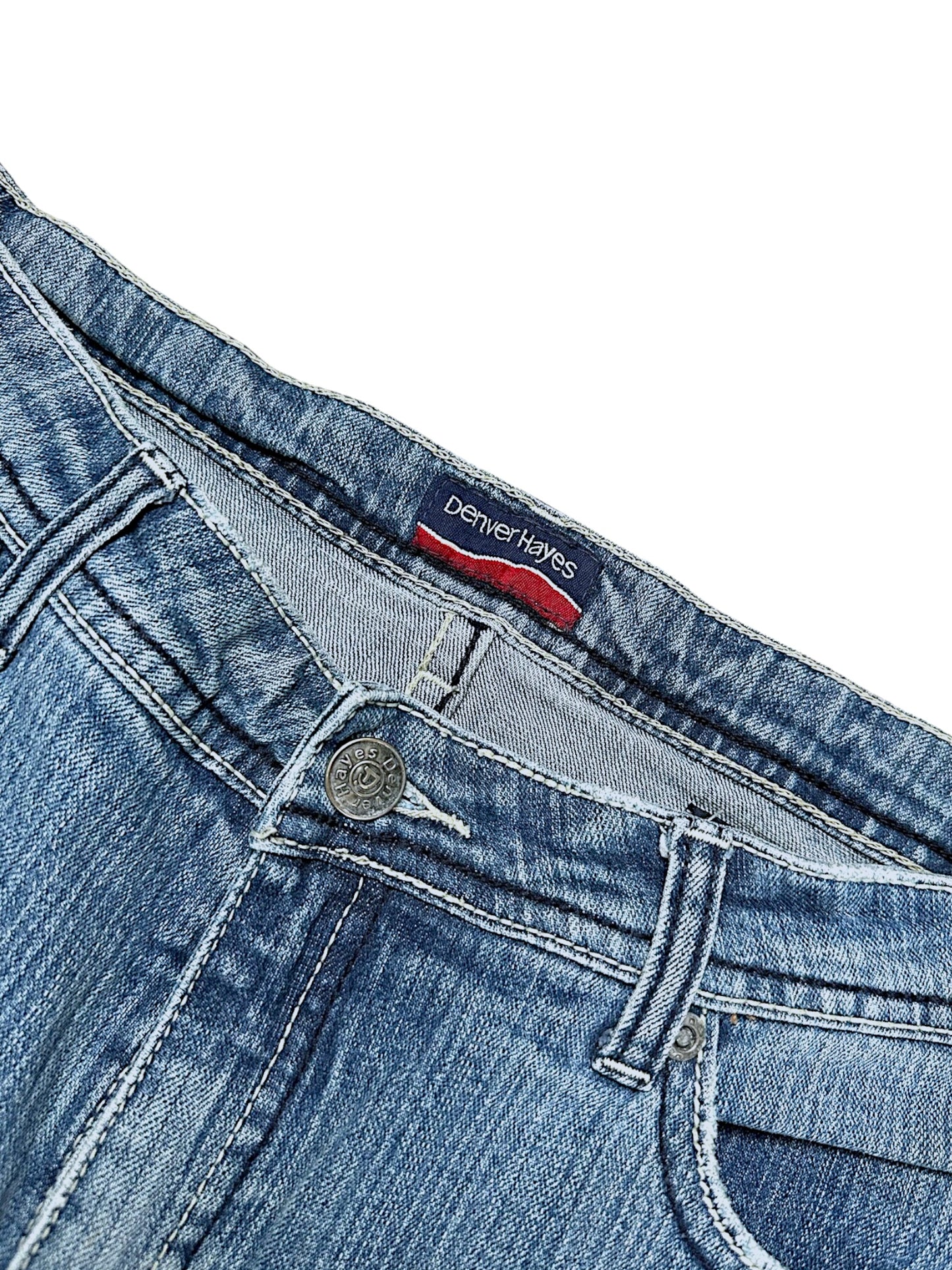 Vintage Y2K Broderi Flared Jeans (L)