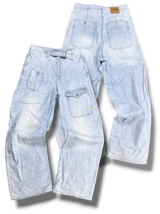 Vintage G-Star Y2K Baggy Damenjeans (XL)