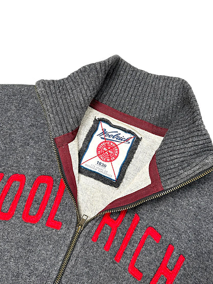 Vintage Woolrich Y2K Zip-Pullover (S)