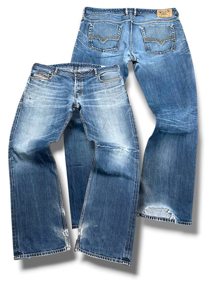 Vintage Diesel Y2K Baggy Jeans (XL)