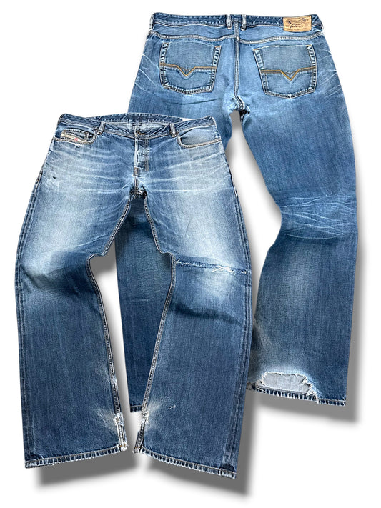 Vintage Diesel Y2K Baggy Jeans (XL)